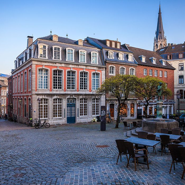 Couven Museum Aachen der Seite