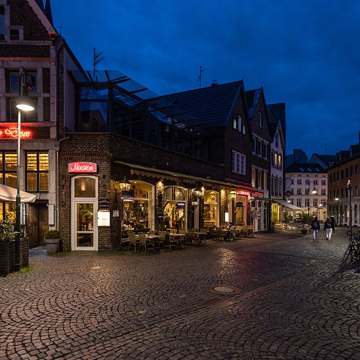 Restaurant Macaroni Aachen von Vorne