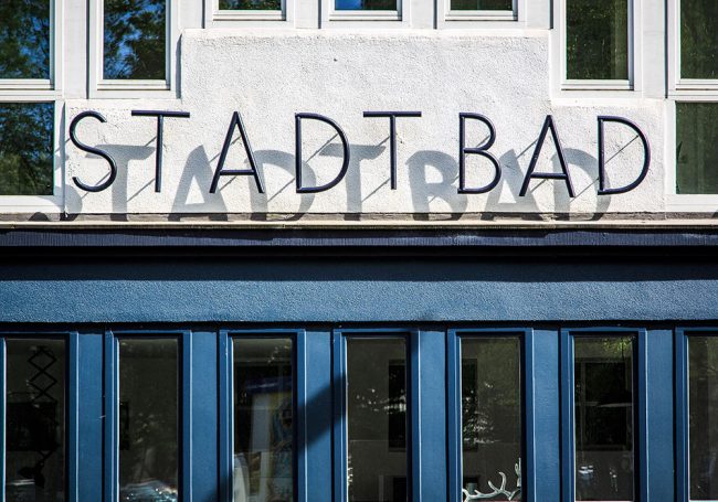Stadtbad Aachen von Vorne