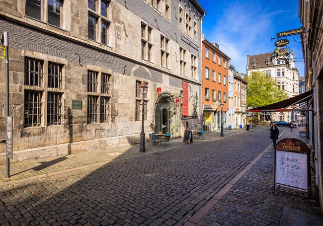 Zeitungsmuseum Aachen von der Seite