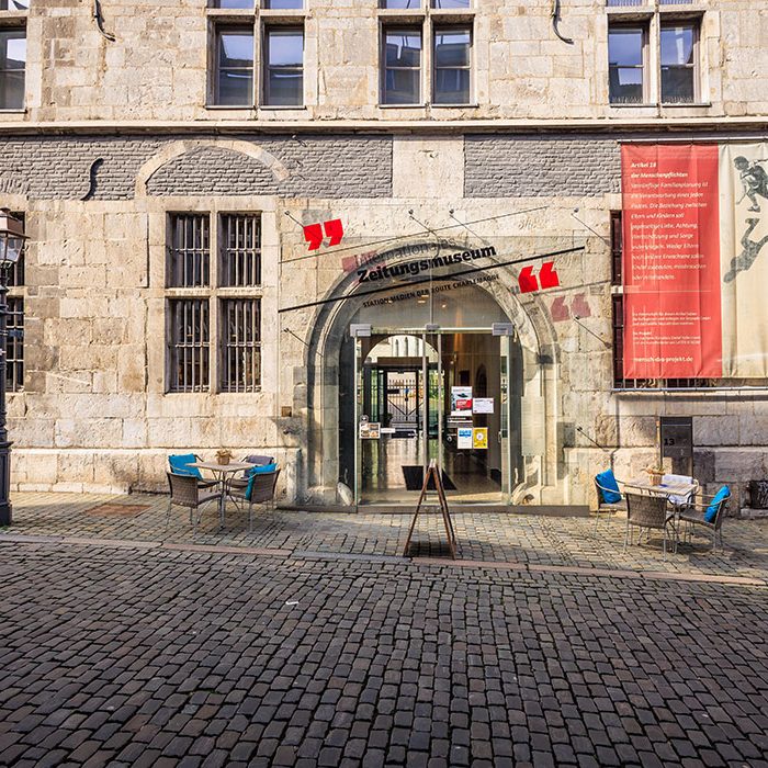 Zeitungsmuseum Aachen von Vorne
