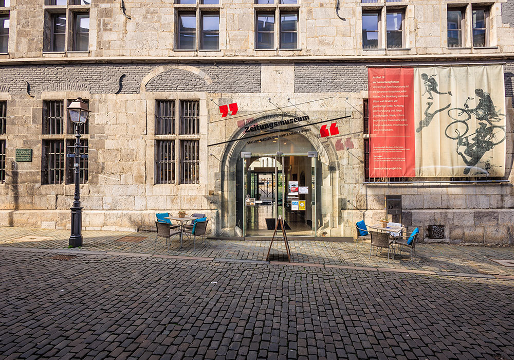 Zeitungsmuseum Aachen von Vorne