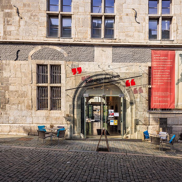 Zeitungsmuseum Aachen von Vorne