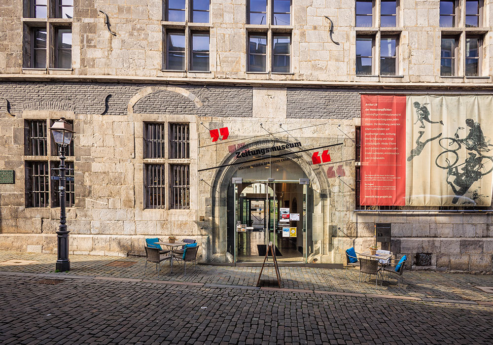 Zeitungsmuseum Aachen von Vorne