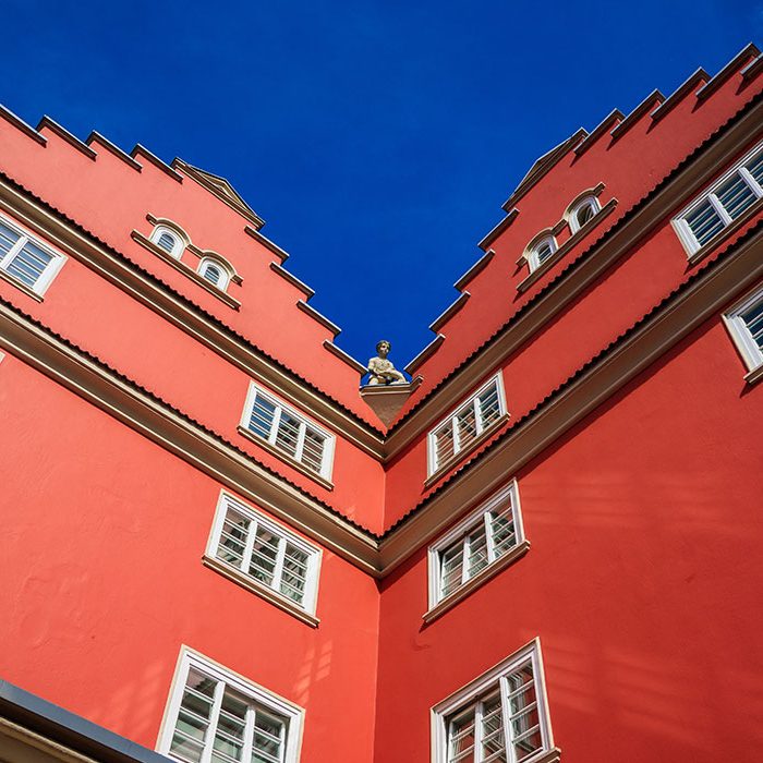 Haus Aachen von Unten