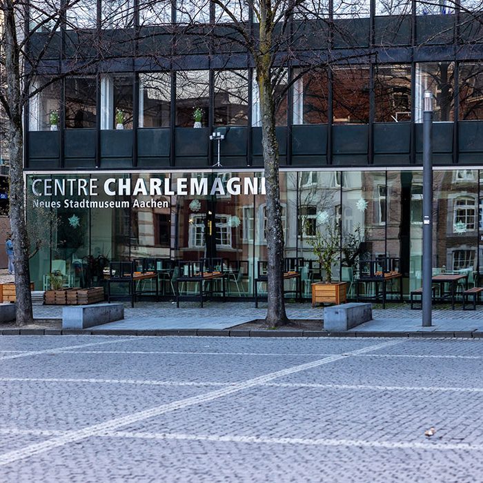 Katschhof Aachen von Vorne