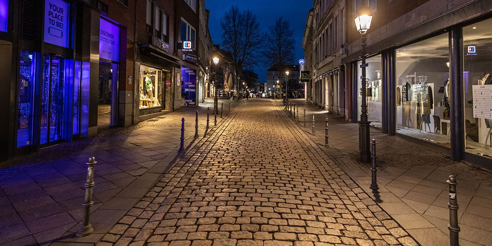Pontviertel Aachen von Vorne