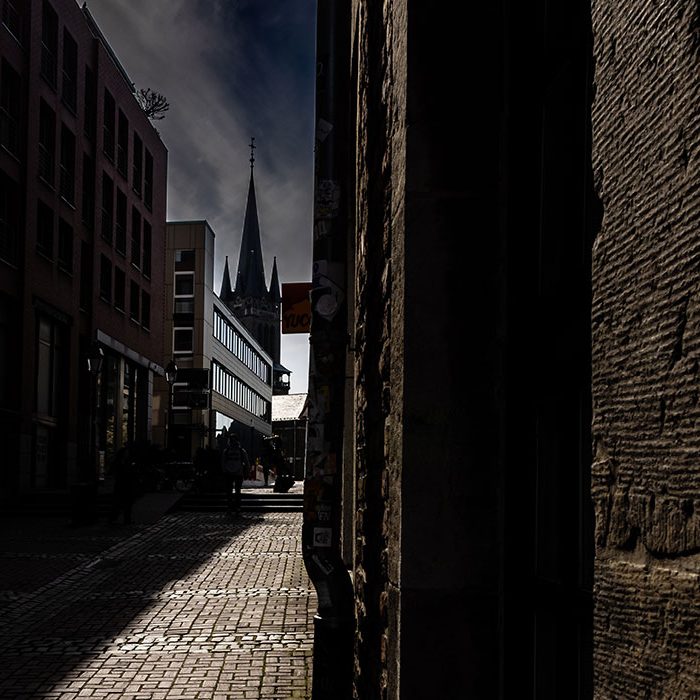 Pontviertel Aachen von Vorne